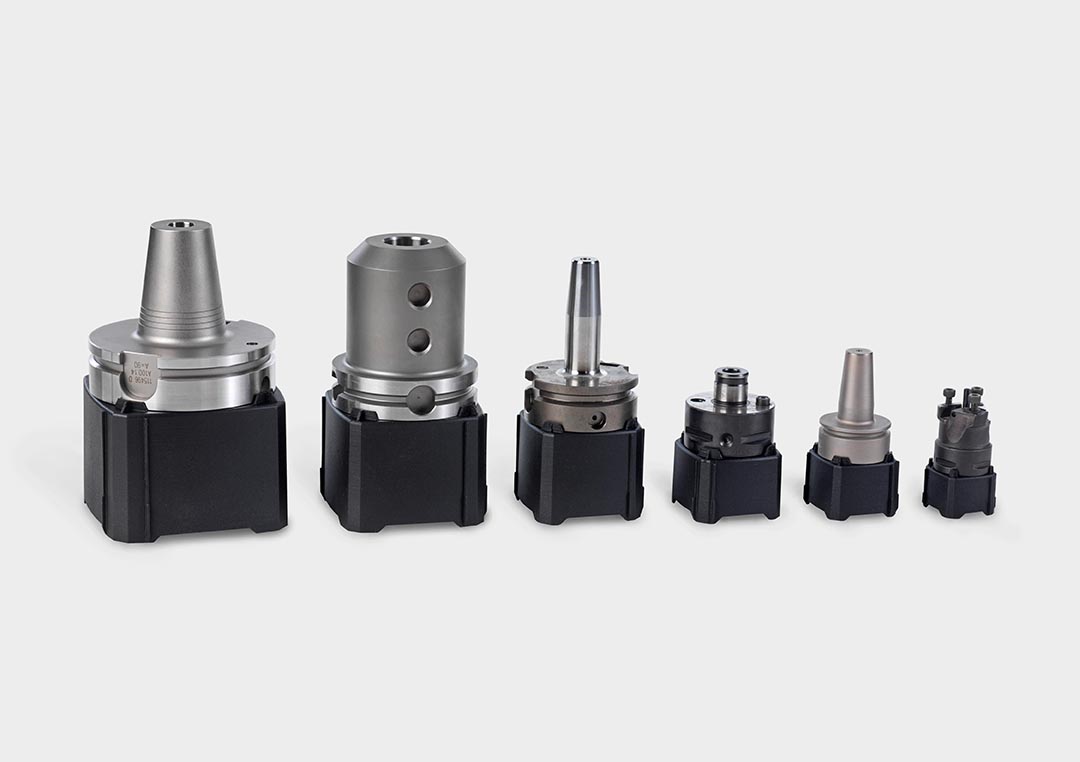 Packaging tube ToolHolder ToolHolder: a plastic packaging tube for safer transport of tool holding fixtures.